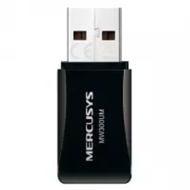Imagem da oferta Mini Adaptador Mercusys USB Wireless - MW300UM