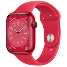 Imagem da oferta Apple Watch Series 8 GPS + Cellular 41mm Caixa de Alumínio Pulseira Esportiva