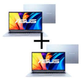 Imagem da oferta Kit Notebooks Asus Vivobook 15 i5-12450H 8GB SSD 512GB W11 X1502ZA-BQ1760W + Vivobook i3-1220P 8GB SSD 512GB W11 X1502ZA-EJ1752W