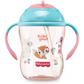 Imagem da oferta Copo de Treinamento com Canudo First Moments Lemonade Fisher Price BB1017