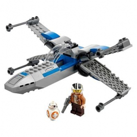 Imagem da oferta Brinquedo Star Wars: X-Wing da Resistência 60 Peças 75297 - Lego