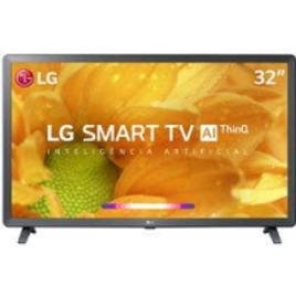 Imagem da oferta Smart TV Led 32'' LG 32LM625 HD Thinq AI Conversor Digital Integrado 3 HDMI 2 USB Wi-Fi com Inteligência Artificial no