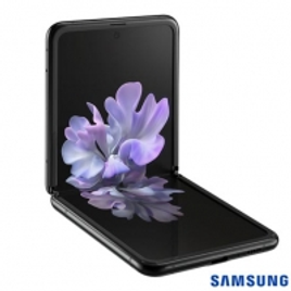 Imagem da oferta Samsung Galaxy Z Flip Preto, com Tela de 6,7”, 4G, 256GB e Câmera Dupla de 12MP + 13MP - SM-F700FZKDZTO