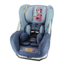 Imagem da oferta Cadeirinha para Auto Disney Eris Minnie Mouse Jeans Azul Suporta de 0 a 25Kg
