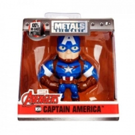 Imagem da oferta Miniatura Marvel Metals DieCast 6cm - Capitão America | Baratinhos do Dia