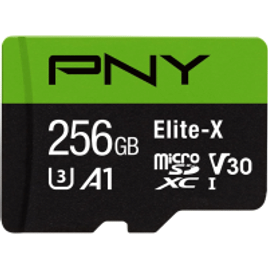 Imagem da oferta Cartão de Memória PNY Elite-X Microsd XC Uhs-I 256GB