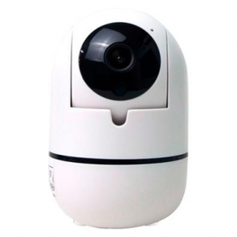 Imagem da oferta Câmera IP Robô HB Tech WiFi Rastreadora de Movimento 960p Lente 3.6mm Rotação Horizontal 320 e Vertical 180 Branco - JT-8172