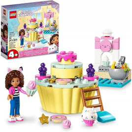 Imagem da oferta LEGO Set Gabbys Dollhouse 10785 Cozinha Divertida com o Bolinho 58 peças