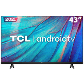 Imagem da oferta Smart TV TCL 43 FHD LED Android TV VA Wi-Fi Bluetooth HDR Google Assistente Built-in - 43S615