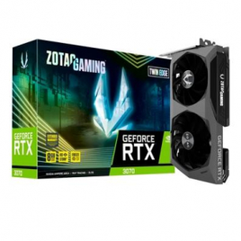 Imagem da oferta Placa de Vídeo Zotac NVIDIA GeForce RTX 3070 Twin Edge 8GB GDDR6 - ZT-A30700E-10P