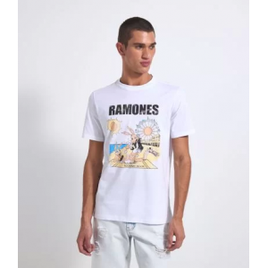 Imagem da oferta Camiseta com Estampa Ramones - Masculina Tam M