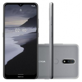 Imagem da oferta Smartphone Nokia 2.4 64GB 3GB RAM Câmera 13MP/Selfie 5MP Tela 6.5 HD+ Cinza - NK015