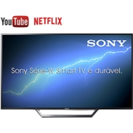 Imagem da oferta Smart TV LED 48" Sony KDL-48W655D com Conversor Digital 2 HDMI 2 USB Wi-Fi Foto Sharing Plus Miracast