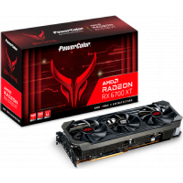 Placa de Vídeo Red Devil Radeon RX 6700 XT 12GB GDDR6 192bit AXRX 6700XT 12GBD6-3DHE/OC - PowerColor