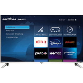 Imagem da oferta Smart TV 43” Britânia LED BTV43G7PR2CSBLF Dolby Audio