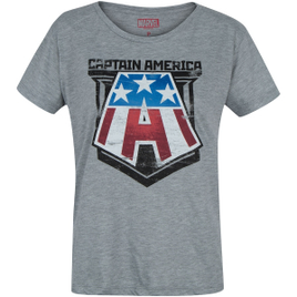 Imagem da oferta Camiseta Marvel Capitão América - Feminina