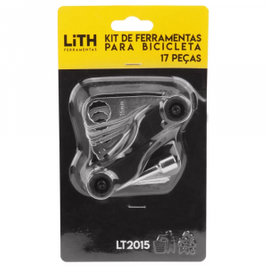 Imagem da oferta Kit de Ferramentas para Bicicleta com 17 Peças - LITH-LT2015