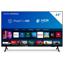 Imagem da oferta Smart TV Philips 43" Full HD HDR Plus 3X HDMI 2X USB Wifi Conversor Digital - 43PFG6825/78