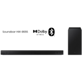Imagem da oferta Soundbar Samsung HW-B555 com 2.1 canais Bluetooth e Subwoofer sem fio