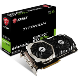 Imagem da oferta Placa de Vídeo VGA MSI NVIDIA GeForce GTX 1070 Ti Titanium 8G
