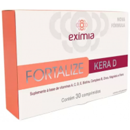 Exímia Fortalize Kera D com - 30 Comprimidos