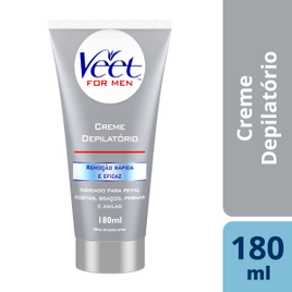 Creme Depilatório Corporal Veet For Men - 180ml