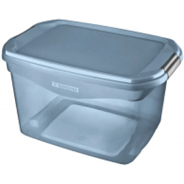 Caixa Organizadora Sanremo Flex em Plástico Azul 29l