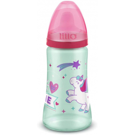 Copo Colors Design Bico em TPE Lillo - Rosa