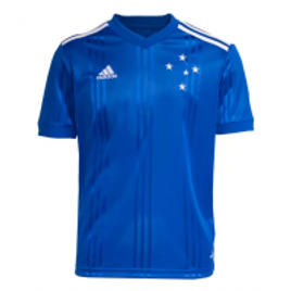 Imagem da oferta Camisa Cruzeiro Infantil I 20/21 s/nº Torcedor Adidas - Azul