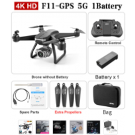 Imagem da oferta Drone F11 Pro Gps Zangão 4K 6K Câmera Dupla HD Profissional