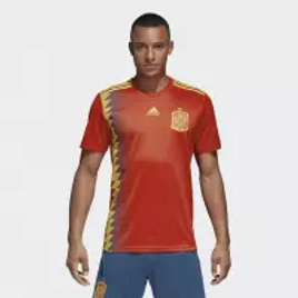 Imagem da oferta Camisa Adidas Oficial Espanha 1 2018 Maculina Tam G