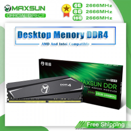 Imagem da oferta 2 Unidades Memória RAM DDR4 2x8gb 2666mhz Maxsun