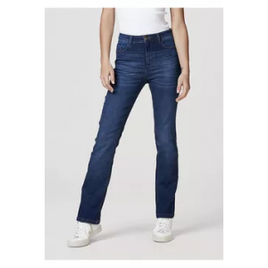 Imagem da oferta Calça Jeans Feminina Modelagem Reta com Elastano