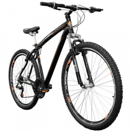 Imagem da oferta Bicicleta Aro 29 Track e Bikes Black 29 com Suspensão Dianteira Freio V-Brake e 21 Marchas