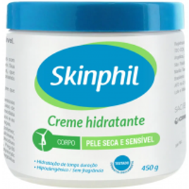 Imagem da oferta Creme Hidratante Skinphil Pele Seca 450g