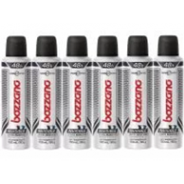 Imagem da oferta 6 Unidades Desodorante Aerosol Antitranspirante Masculino Bozzano - Várias Fragrâncias