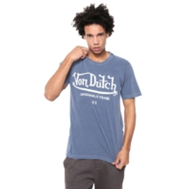 Imagem da oferta Camiseta Von Dutch Original Trade USA Azul - Tam P