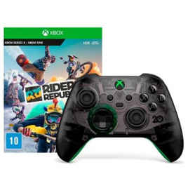 Kit Controle sem Fio Xbox Edição Especial 20 Aniversário + Jogo Riders Republic BR Xbox