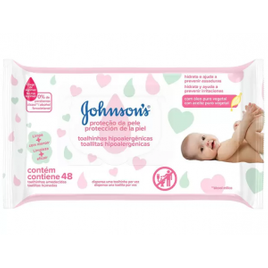 Imagem da oferta Lenço Umedecido Johnsons Baby - Extra Cuidado 48 Unidades