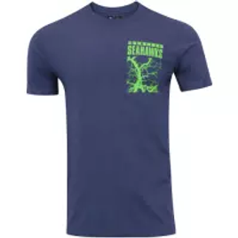 Imagem da oferta Camiseta New Era Seattle Seahawks Camo Revisi - Masculina