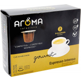 Imagem da oferta Cápsulas de Café Compatíveis com Nespresso Espresso Intenso Aroma - 10 Unidades