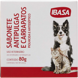 Imagem da oferta 5 Unidade Sabonete Antipulgas Ibasa para Cães e Gatos