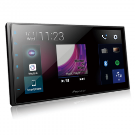 Multimídia Receiver Pioneer Dmh-Z5380Tv Com Tela Hd Capacitiva De 6.8 Polegadas Apple Carplay Android Auto Bluetooth Tv Digital