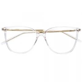Imagem da oferta Armação Óculos de Grau Feminina Quadrado Bariloche Transparente