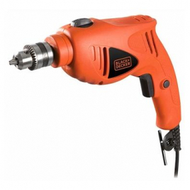 Furadeira de Impacto Black & Decker 3/8 550W 3.000 RPM Maleta com 50 Acessórios Laranja 220V - HD400K50-B2