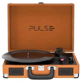 Imagem da oferta Vitrola Retrô Pulse Suitcase SP364 Bluetooth V2.1