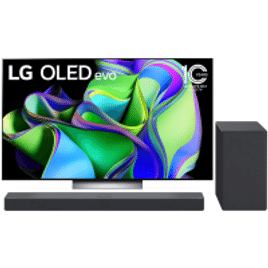 Imagem da oferta TV LG OLED EVO C3 77'' 4K + LG SC9S 3.1.3 Canais Dolby Atmos Sound Bar