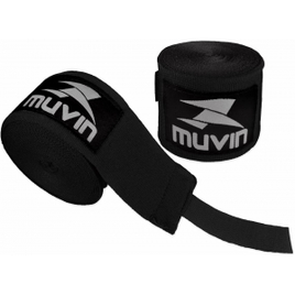 Bandagem Elástica Muvin 5 Metros Com Velcro Muay Thai - Muvin