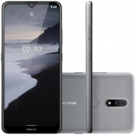 Imagem da oferta Smartphone Nokia 2.4 NK015 64GB Dual Chip Tela 6.5" 4G Câmera Dual 13MP+2MP Cinza