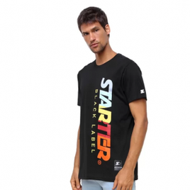 Imagem da oferta Camiseta Starter Logo Colors - Preto